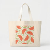 Bruidsfeest watermeloen  grote tote bag (Voorkant)