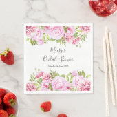 Bruidsfeest Wild Roos Bloemstuk Servet (Insitu)