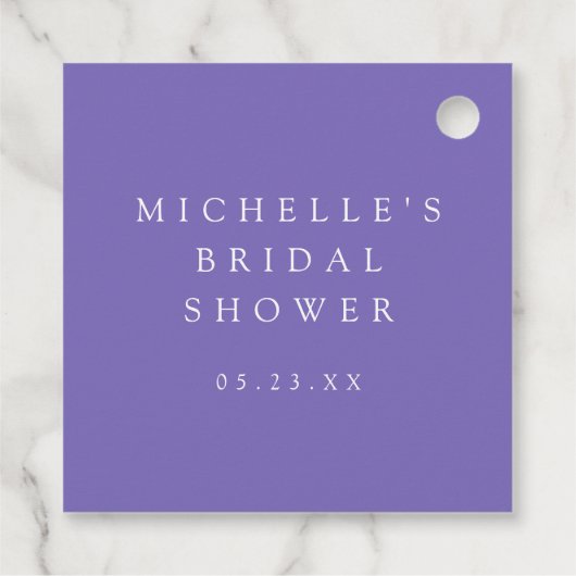 Bruidsfeest wildbloemen bedankjes labels (Achterkant)