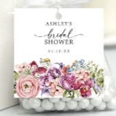 Bruidsfeest Wildflower Bedankjes Labels