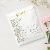 Bruidsfeest wildflower bedankzakje (Gezegeld)
