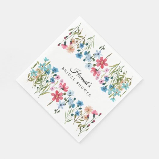 Bruidsfeest Wildflower Love is in Bloom Servet (Hoek)