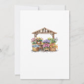 Bruidsfeest: Ze is van de markt Kaart (Achterkant)
