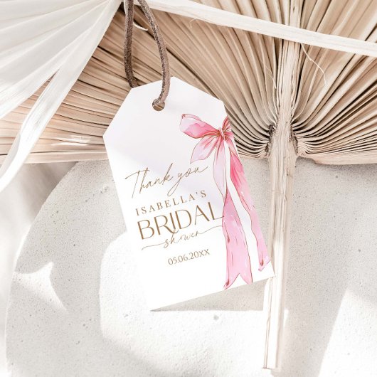 Bruidsfeest: Zij Krijgt De Knoop Aan De Schoen Cadeaulabel