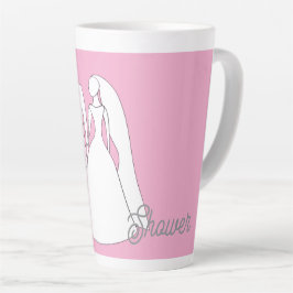 Bruidsfeestbeker Latte Mok
