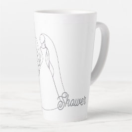 Bruidsfeestbeker Latte Mok