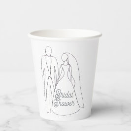 Bruidsfeestbeker Papieren Bekers