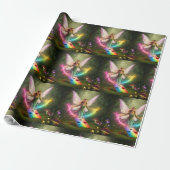 Bruidsfeestfee Bruiloftsshower Cadeaupapier (Uitgerold)