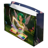 Bruidsfeestfee Bruiloftsshower Groot Cadeauzakje (Achterkant Gekanteld)
