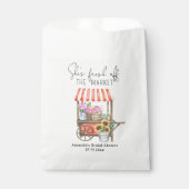 Bruidsfeestje Bloemen Kar Bedankzakje (Voorkant)