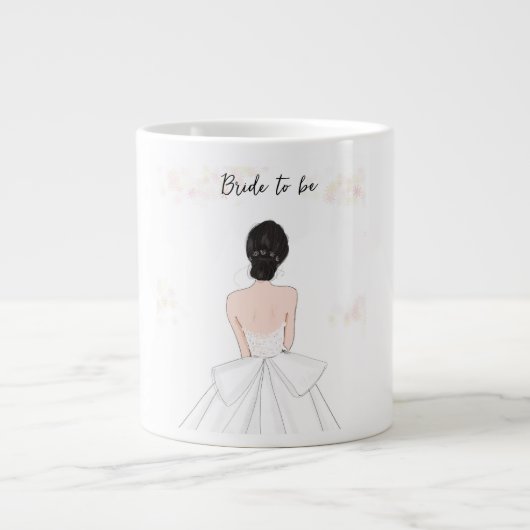 Bruidsfeestje, Bruid-to-be, Grote Koffiekop (Voorkant)