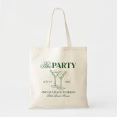 Bruidsfeestje met Martinis & Huwelijk Tote Bag (Voorkant)