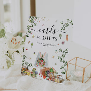 Bruidsfeestje 'Off The Market'   Kaarten & Cadeaus Reclamebord Met Voetstuk