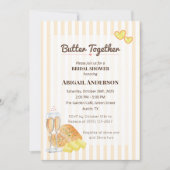 Bruidsfeestje 'Samen de Lucht In' Boterham Thema Kaart (Voorkant)