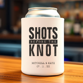 Bruidsfeestje: Shots voor de Knoop Blikjeskoeler