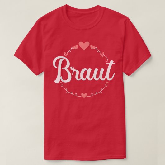 Bruidsfeestje T-shirt (Design voorkant)