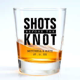 Bruidsfeestje voor de Knoop Shot Glas