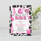 Bruidsfeestje voor de vrijgezelle dame/Avond voor  Kaart (Staand voorkant)