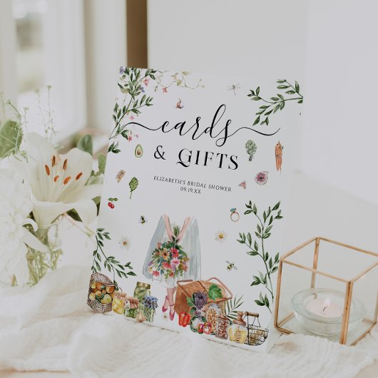 Bruidsfeestje voor 'Uit de Markt' | Kaarten & Cade Reclamebord Met Voetstuk