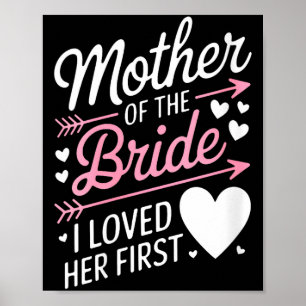 Bruidsfeestje voor vrouwen moeder van de bruid gel poster