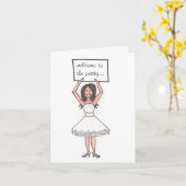 Bruidsfeestkaart Kaart (Gele Bloem)