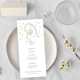 Bruidsfeestmenu met Parels en Prosecco Menu