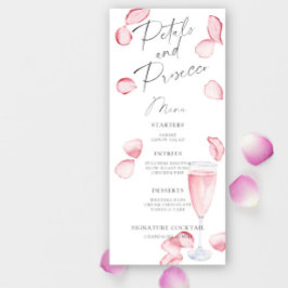 Bruidsfeestmenu Petals en Prosecco Menu