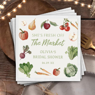 Bruidsfeestservetjes Fresh Off The Market Servet
