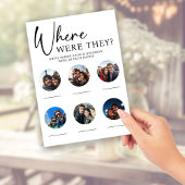 Bruidsfeestspel | Ring zoeken | Fotospel Kaart