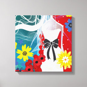 Bruidsgeluk Canvas Afdruk