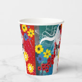 Bruidsgeluk Papieren Bekers (Achterkant)