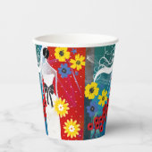 Bruidsgeluk Papieren Bekers (Voorkant)