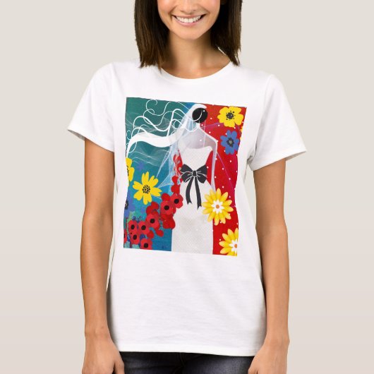 Bruidsgeluk T-shirt (Voorkant)