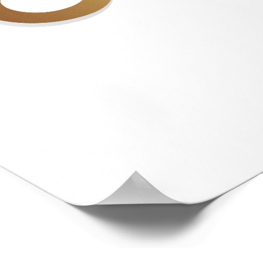 Bruidsgeschenk - Ik Heb Ja Gezegd Goud Folie (nama Poster (Hoek)