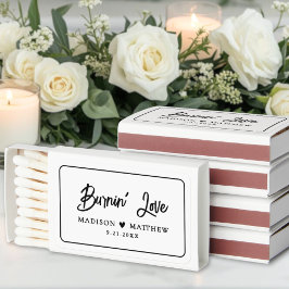 Bruidsgeschenken voor de trouwerij in een luciferd