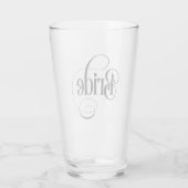 Bruidsglas Glas (Achterkant)