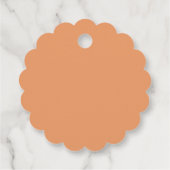 Bruidsgunst Florale Tag Bedankjes Labels (Achterkant)