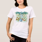 Bruidshemd Tri-Blend Shirt (Voorkant)