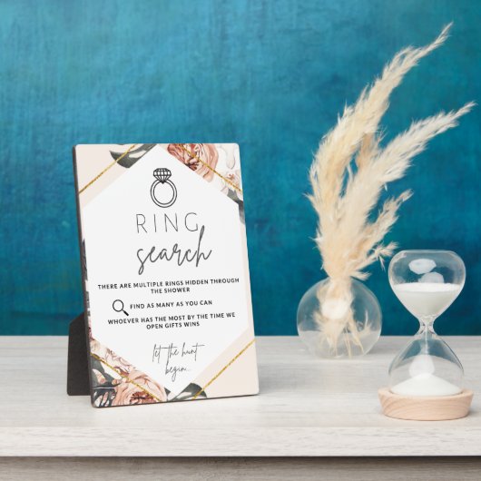 Bruidsjacht Bruidsboog Spel Plaquette Fotoplaat (Zijkant)