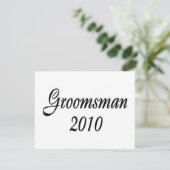 Bruidsjonker 2010 kaart (Staand voorkant)