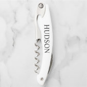 Bruidsjonker Aangepaste Waiter's Kurkentrekker (Voorkant)