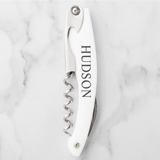 Bruidsjonker Aangepaste Waiter's Kurkentrekker (Voorkant)