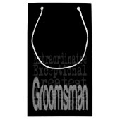 bruidsjonker buitengewoon klein cadeauzakje (Achterkant)