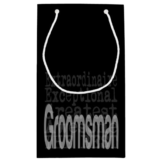 bruidsjonker buitengewoon klein cadeauzakje (Achterkant)