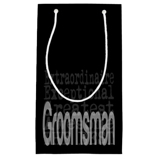 bruidsjonker buitengewoon klein cadeauzakje (Voorkant)