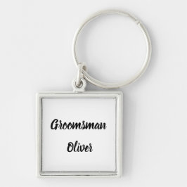 Bruidsjonker Cadeau Op Maat Geschenken Bruiloft  Sleutelhanger