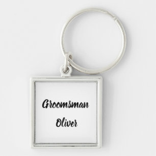 Bruidsjonker Cadeau Op Maat Geschenken Bruiloft  Sleutelhanger