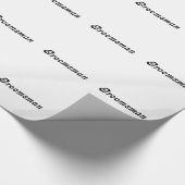 Bruidsjonker Cadeaupapier (Hoek)