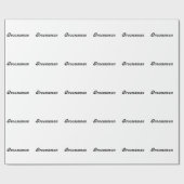 Bruidsjonker Cadeaupapier (Vlak)