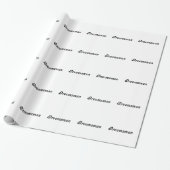 Bruidsjonker Cadeaupapier (Uitgerold)